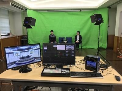 地域おこしPR映像制作のようす